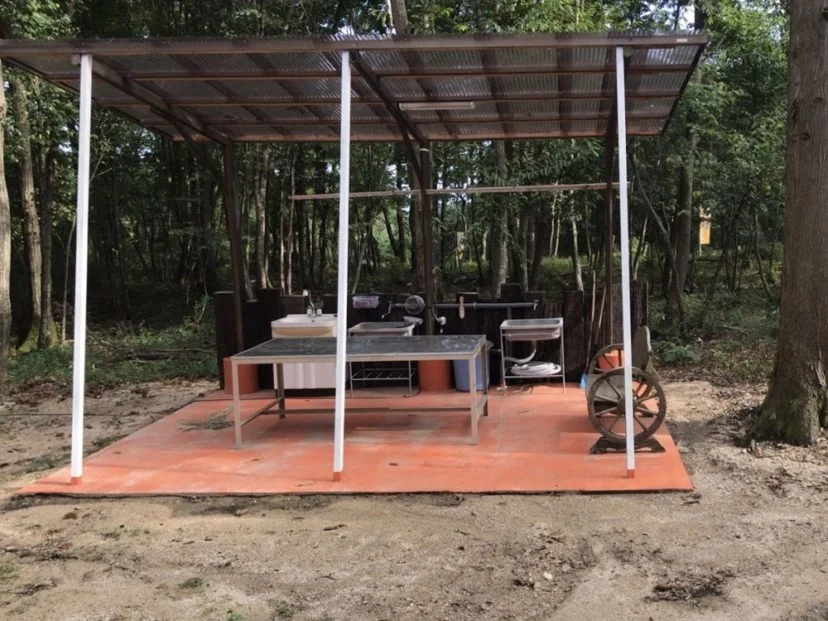 サイト内の炊事場