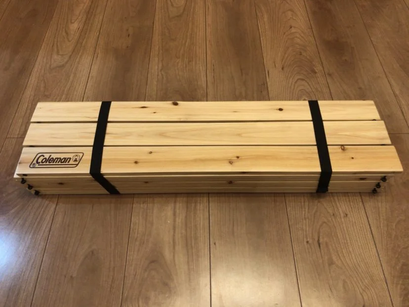 収納袋から取り出す