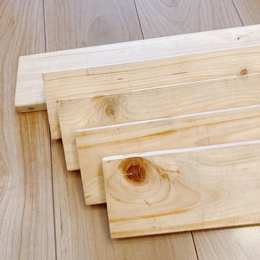 ワンバイ材の数