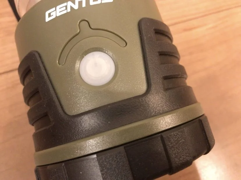 ジェントス EX-109Dのスイッチ