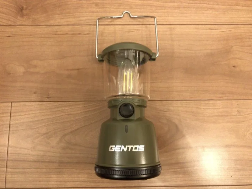 ジェントス EX-400F レビュー フィラメントタイプのおしゃれLEDランタン