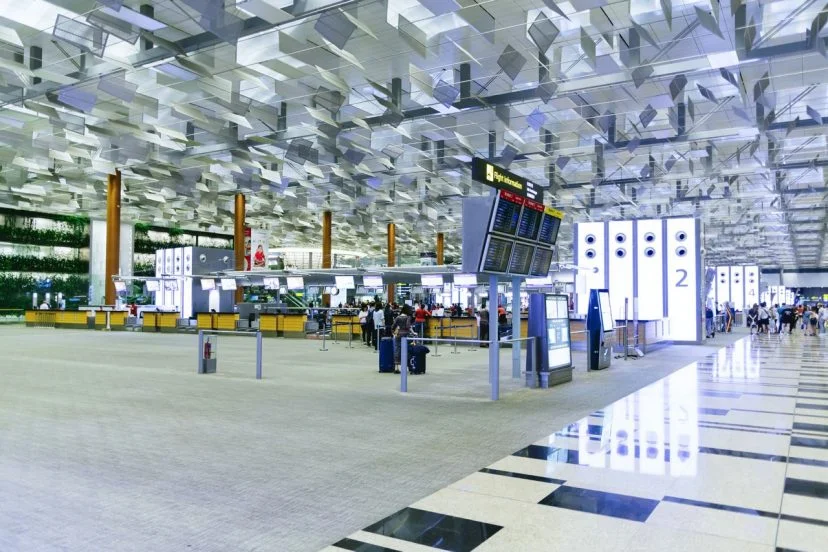 空港カウンター